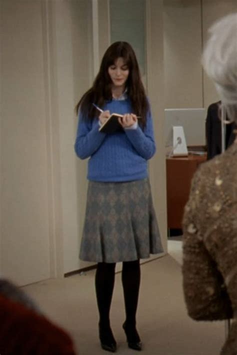 devil wears prada cerulean sweater.